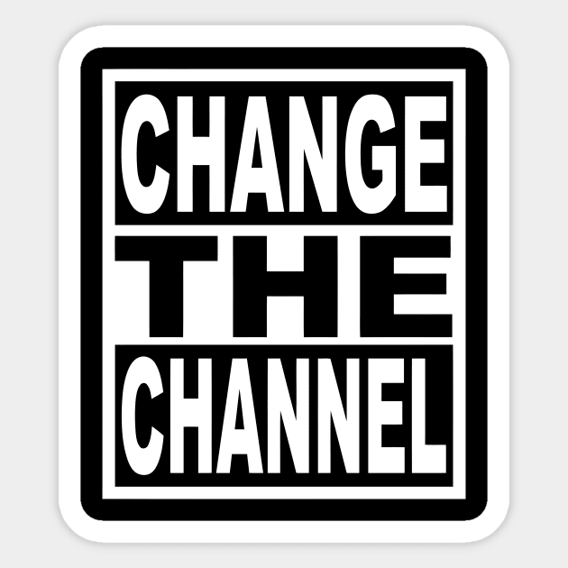 Change the Channel Sticker by aografz